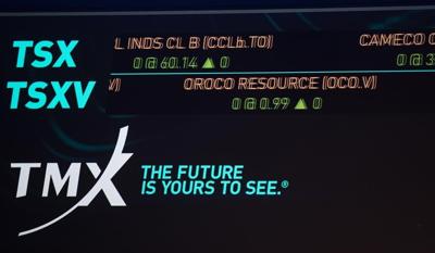 S&P/TSX composite down Thursday, led by base metals; U.S. markets also move lower