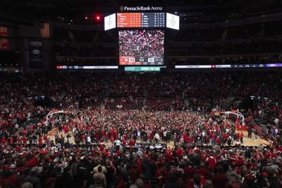 Caitlin Clark's collision with a fan raises court-storming concerns. Will conferences respond?