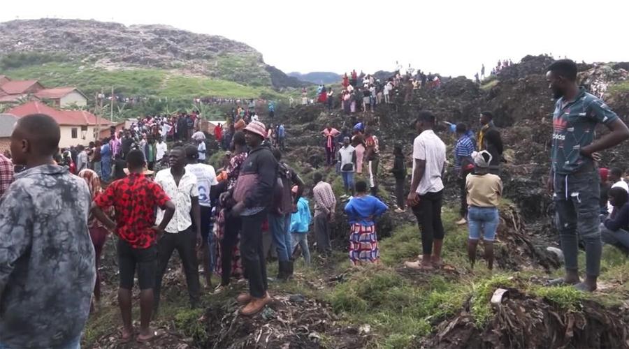 At least 18 dead after landfill site collapses in Uganda's capital