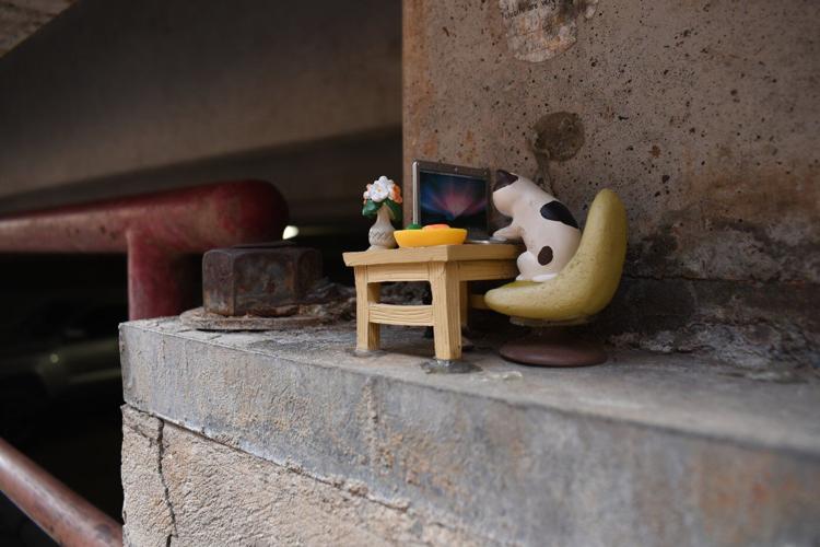 Miniature art transforms an alley into a surrealist wonderland at 'Mississippi's Tiniest Museum'