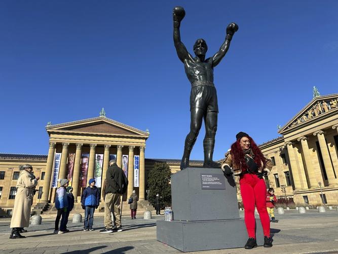 Philadelphians channel their inner Italian Stallion at Rocky and Adrian look-alike contest