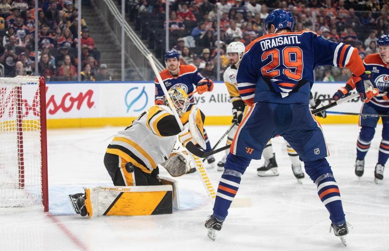 'I don't think you expect that': Penguins jump Oilers on second night of back-to-back