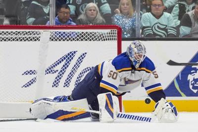 NHL roundup: Blues rally to beat Kraken 3-2 in Seattle
