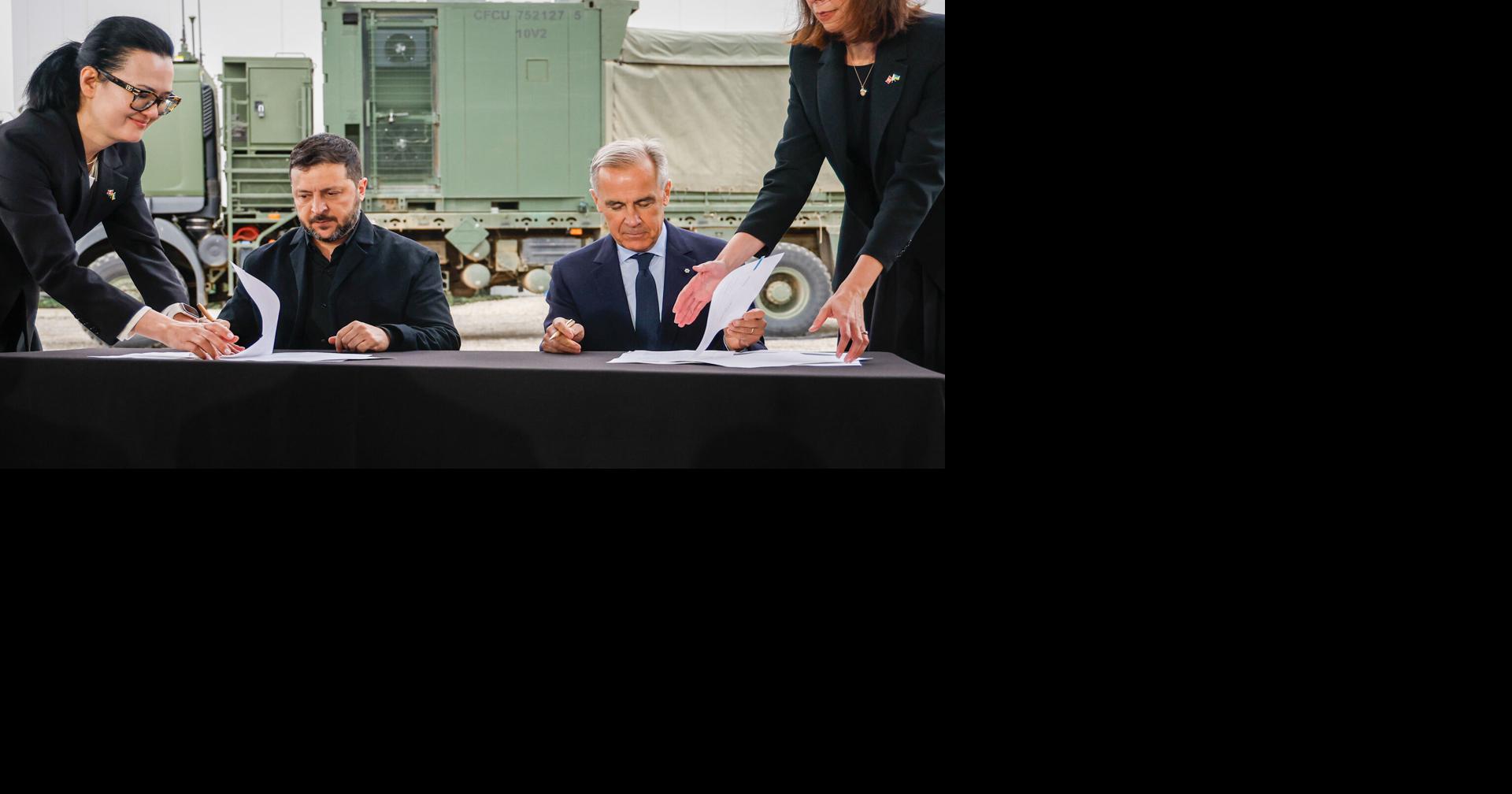 Canada, Ukraine promise defence partnership