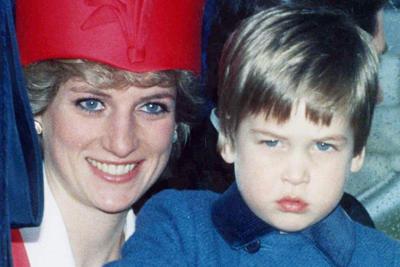 Prince William shares a post remembering his late mother Princess Diana on UK Mother's Day