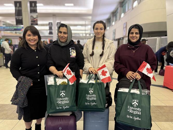 Three female students at risk of being deported to Afghanistan arrive in Regina