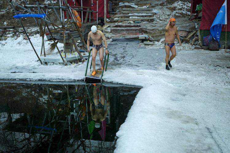 PHOTO COLLECTION: China Winter Swimming
