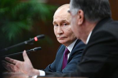 Putin says Russian air defenses responsible for Azerbaijani jet's crash last year, killing 38