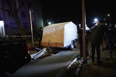 German police find a grenade and other weaponry at arrested Red Army Faction suspect's apartment