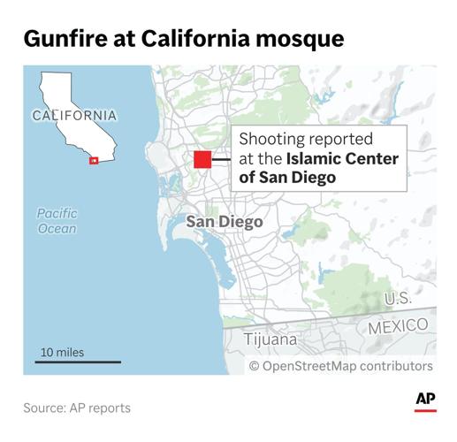 Police were searching for teens behind San Diego mosque shooting before the bloodshed began