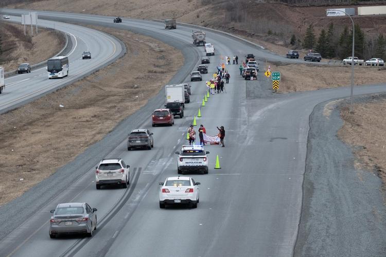 First Nation protest over cannabis crackdown blocks highways in Nova Scotia