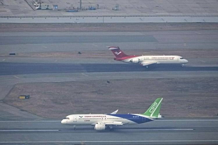 China's homegrown C919 aircraft arrives in Hong Kong in maiden flight outside the mainland