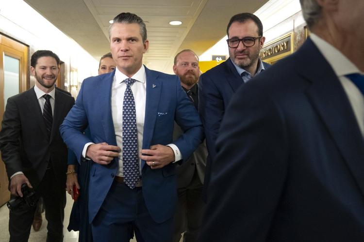 Hegseth meets with moderate Sen. Collins as he lobbies for key votes in the Senate
