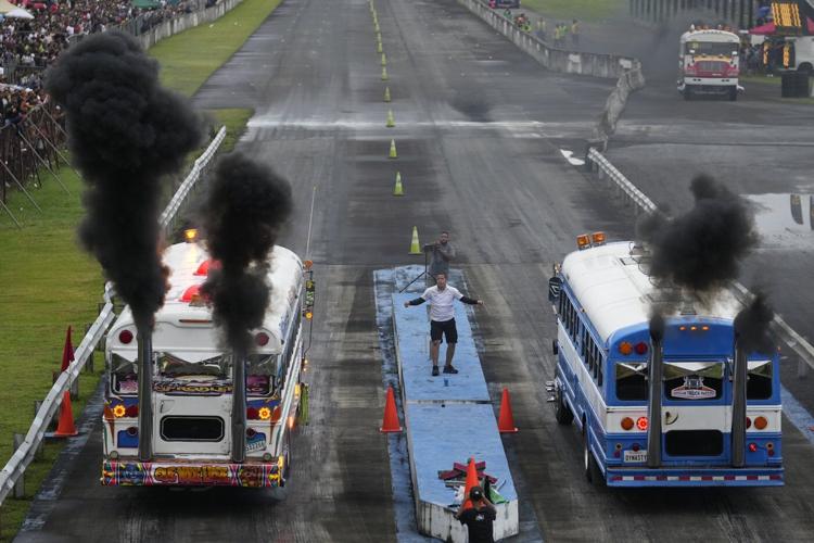 AP PHOTOS: Former US school buses get a second life in Panama