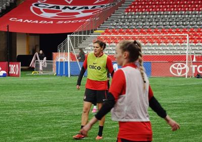 Sinclair, Schmidt look to make the most of their final camp, game with Canada