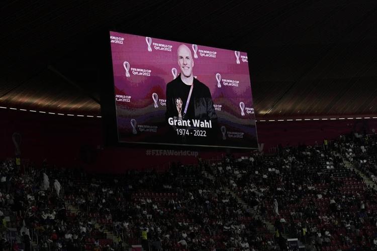 Memorial to American writer Wahl placed at World Cup game