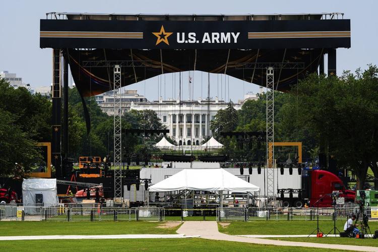 Most US adults say Trump's military parade is not a good use of money, a new AP-NORC poll finds
