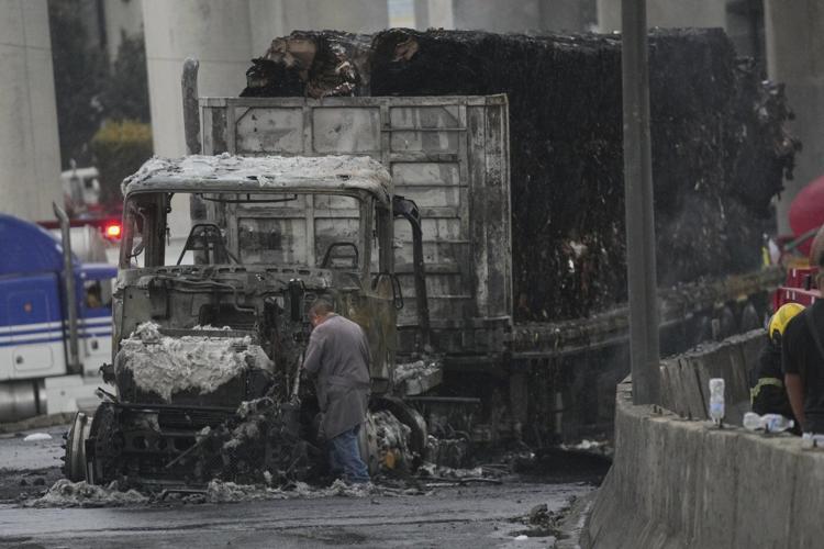 Massive gas tanker explosion in Mexico City leaves at least 57 people injured, some seriously