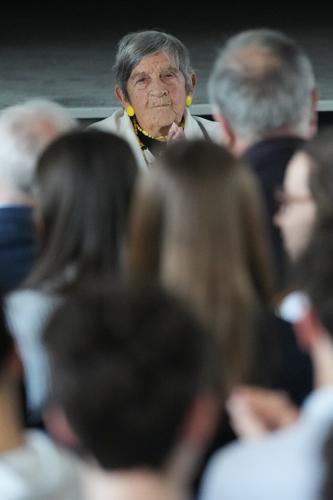 With Spielberg's help, a 101-year-old Auschwitz survivor has become a mighty warrior against hate