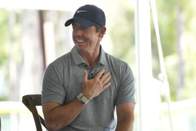 Woods, McIlroy break ground on high-tech golf league site