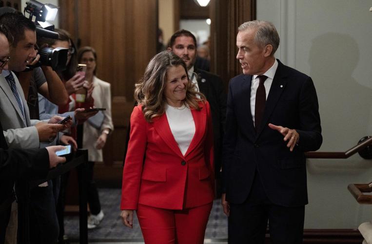 Carney says Freeland's resignation is 'consistent' with taking Ukraine adviser role