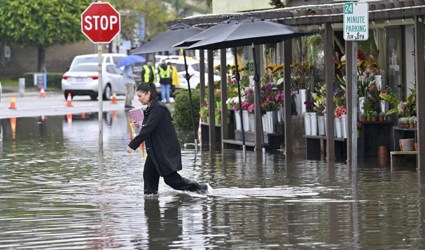 Another 'Pineapple Express' storm is expected to wallop California