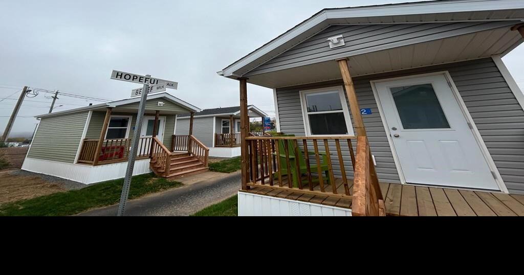 'Safe and dignified place': Fully equipped tiny homes open near Halifax ...