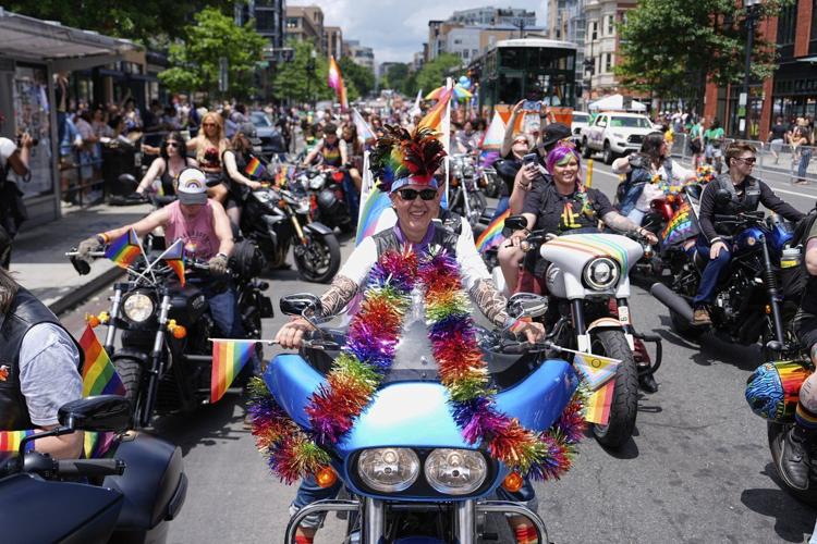 AP PHOTOS: World Pride gathers LGBTQ+ advocates in Washington for 50th anniversary