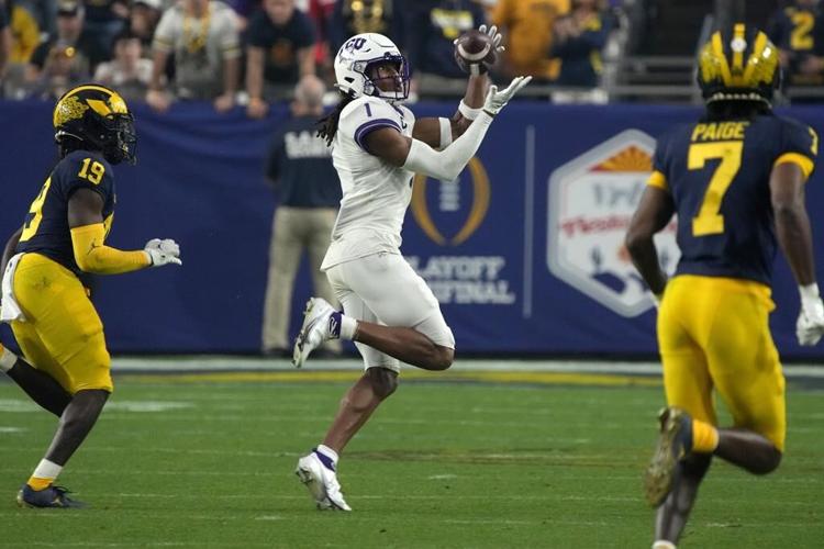 No. 3 TCU upsets No. 2 Michigan 51-45 in wild CFP semifinal