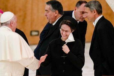 Pope tweaks a law allowing a woman to head the Vatican City State, months after a nun was appointed