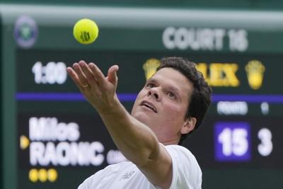Canada's Raonic a winner in Grand Slam return, beats Novak in Wimbledon opener