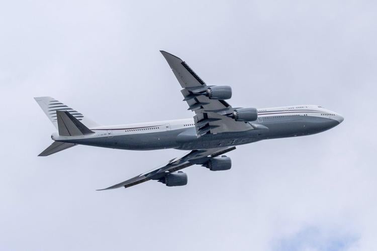 Defense Department accepts Boeing 747 from Qatar for Trump's use
