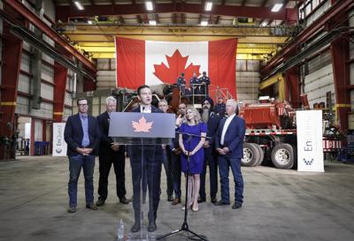 Poilievre says of B.C. Premier Eby that 'one man can't block' pipeline proposal