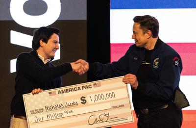 Wisconsin lawsuit seeks to ban Elon Musk from offering $1 million checks to voters