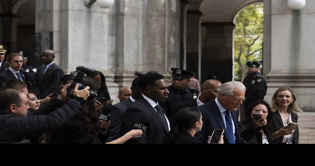 As political scandal grips NYC, a fictional press conference puzzles