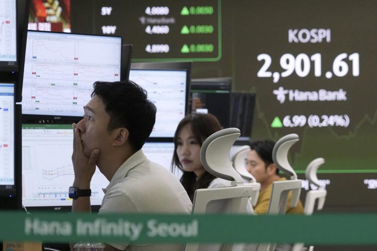 Asian shares are mixed and oil prices advance as Israel-Iran crisis escalates