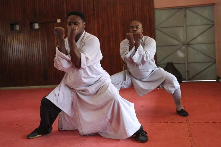 Some young Kenyans turn to kung fu for self-improvement in difficult times