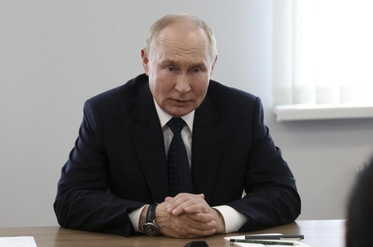 Putin makes surprise trip to Chechnya amid Ukraine's cross-border incursion