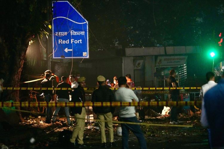 Car blast near New Delhi's historic Red Fort kills at least 8 people, India's police say