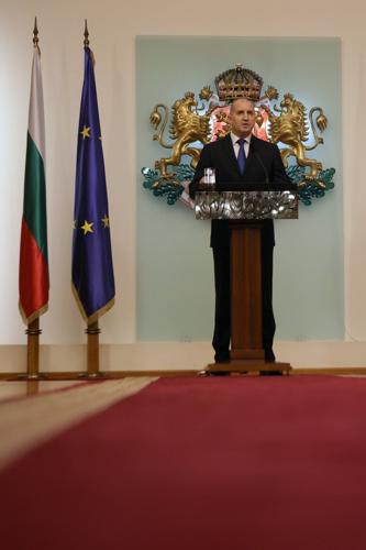Bulgaria’s left-leaning president Rumen Radev says he is stepping down