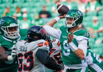 Roughriders' Jake Dolegala ready for start under centre against Lions