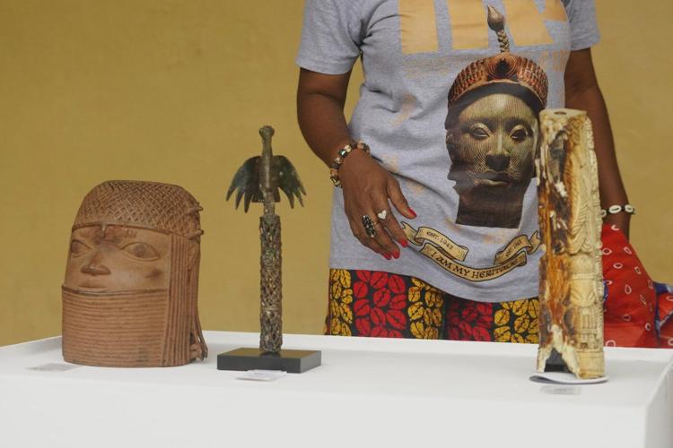 Netherlands returns 119 looted artifacts known as Benin Bronzes to Nigeria