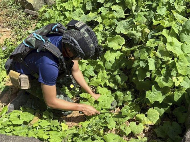 Thailand warns it may act in 'self-defense' after soldier hurt by a mine blast near Cambodian border
