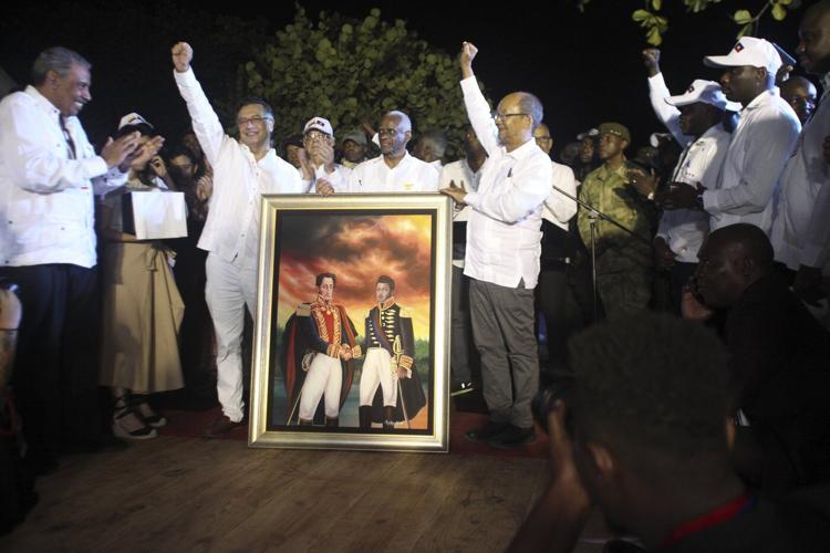 Haitians demand priority after government spends $3.8M for a brief visit from Colombia's leader
