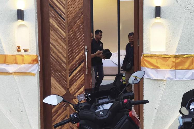 Two suspects detained in the killing of an Australian tourist in Bali