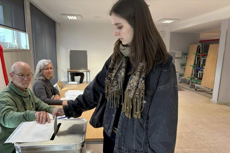 First-time German voter hopes her ballot can offset the shift to the right