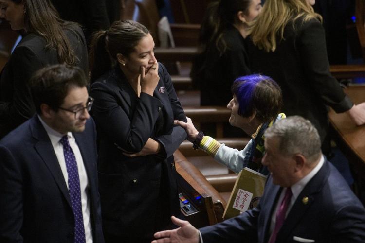 Photos capture the Republicans push to pass Trump tax cuts as opposition fails