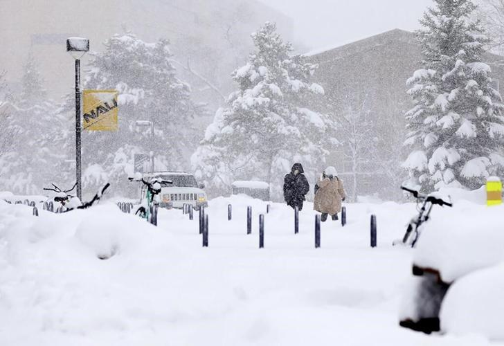 Storms dump heavy snowfall in northern Arizona after leaving California a muddy mess
