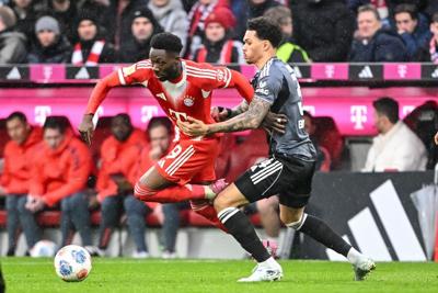 Canada Soccer says it's in close contact with Bayern about Alphonso Davies injury