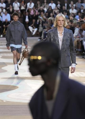 Pharrell Williams brings India and Beyoncé to Louis Vuitton’s Pompidou runway